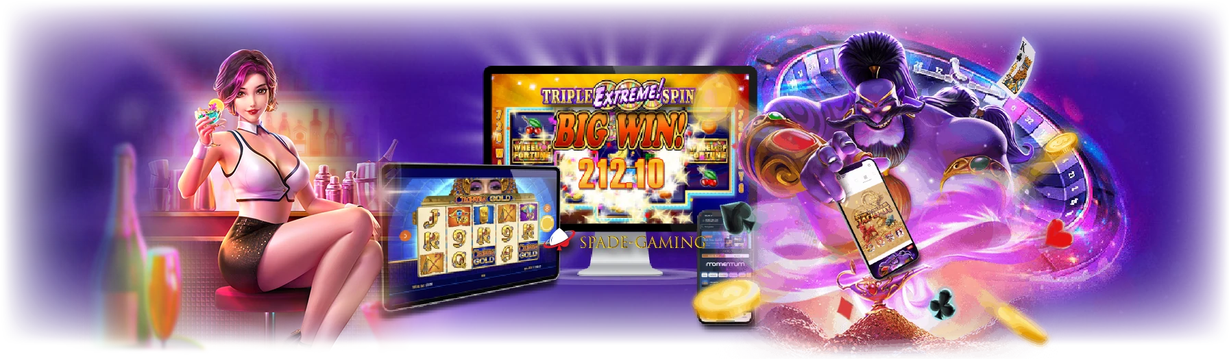 spadegaming girl cute