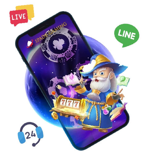 spadegaming live line chat